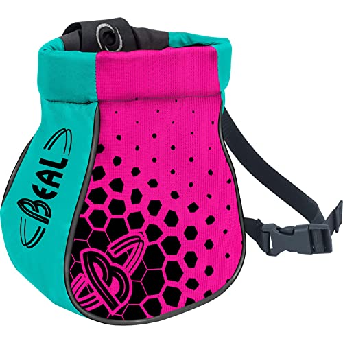 Beal Cocoon Clic-clac Blau-Pink - Großer innovativer Chalkbag, Größe One Size - Farbe Fuchsia Beal Cocoon Clic-clac Blau-Pink - Großer innovativer Chalkbag, Größe One Size - Farbe Fuchsia von Beal