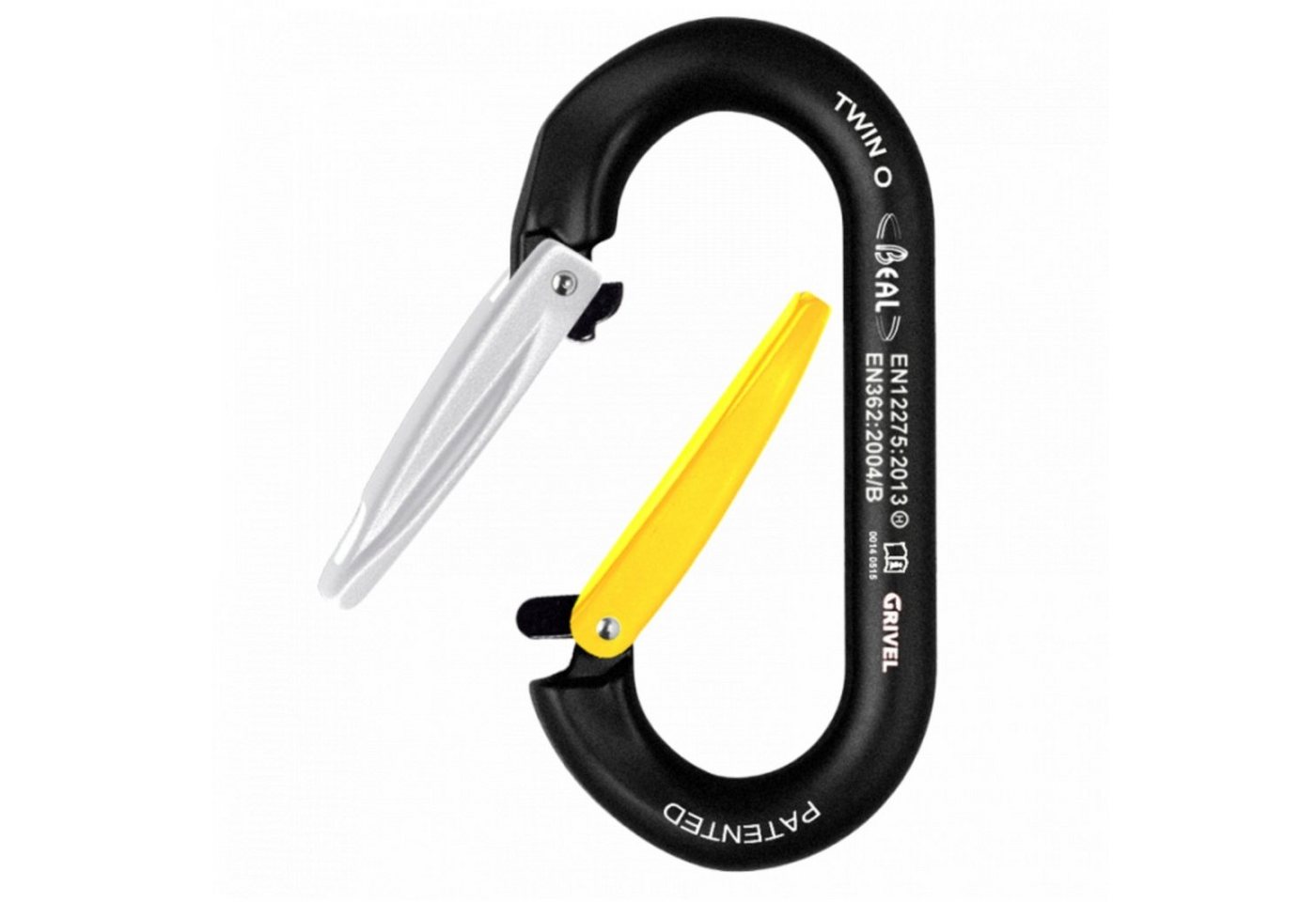Beal Karabiner TWIN O schwarz Beal Karabiner TWIN O schwarz von Beal