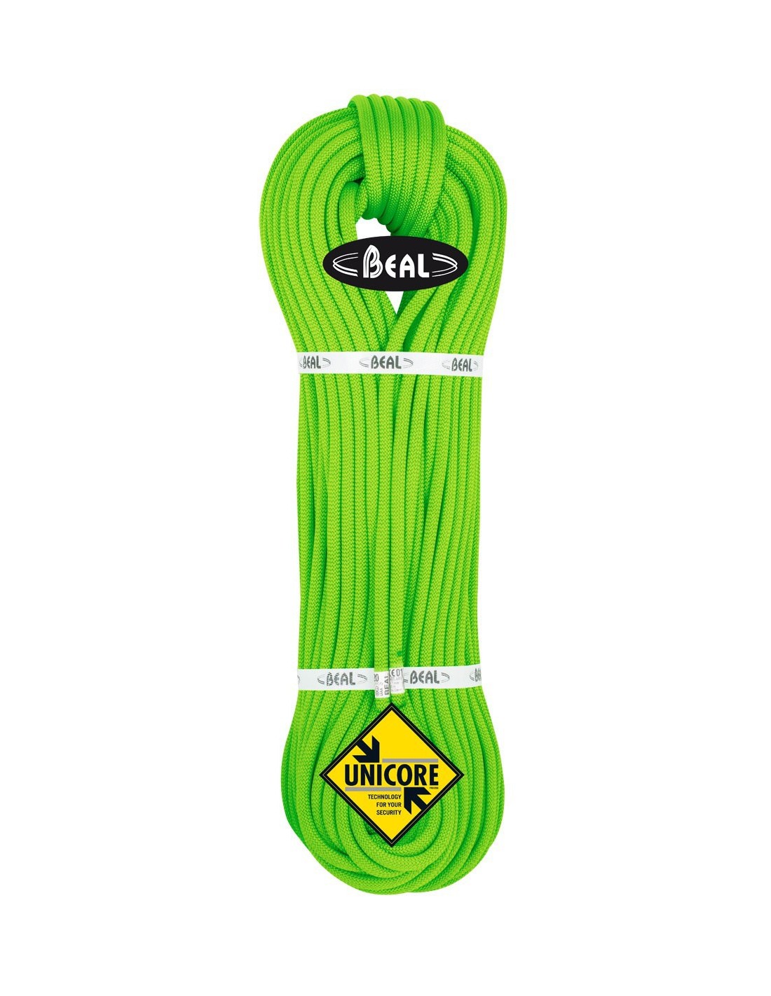 Beal Kletterseil 8,5 mm Opera Unicore - Golden dry, grün, 80 m Seildurchmesser - 8.1 - 8.5 mm, Seilvariante - Einfachseil, Seillänge - 80 m, Seilfarbe - Grün, von Beal