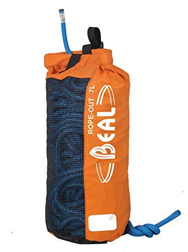 Beal Rope Out 7l Orange - Leichter vielseitiger Seilsack, 7l, Größe 7l - Farbe Orange von Beal
