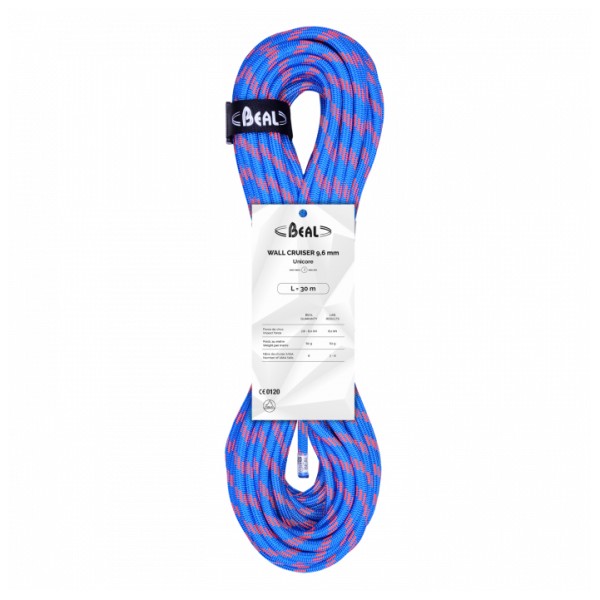 Beal - Wall Cruiser 9,6 mm - Einfachseil Gr 30 m weiß/blau Beal - Wall Cruiser 9,6 mm - Einfachseil Gr 30 m weiß/blau von Beal