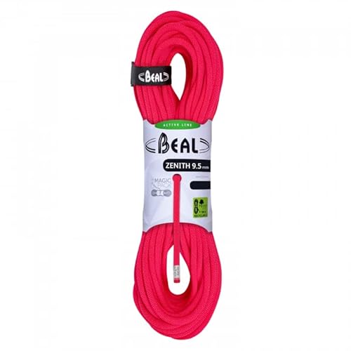 Beal Zenith 9.5MMX200M SOLID PINK Kletterseil, Uni, Einheitsgröße Beal Zenith 9.5MMX200M SOLID PINK Kletterseil, Uni, Einheitsgröße von Beal