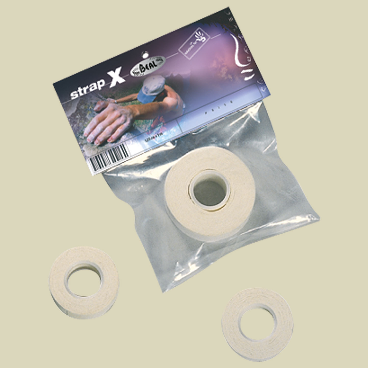 Strap X Breite 1,25 cm x 5 m Farbe weiß Strap X Breite 1,25 cm x 5 m Farbe weiß von Beal