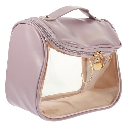 Beaupretty Reise Toilettenartikel Tasche Tragbare Kosmetiktasche Mit Großem Fassungsvermögen Transparente Aufbewahrungstasche Für Make up Und Pflegeprodukte Ideal Für Damen Und Herren von Beaupretty