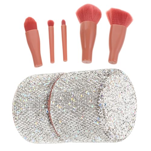 Beavorty 1 Set Make Up Pinsel Und Glitzer Lidschatten Make Up Pinsel Lidschatten Reise Lidschattenpinsel Make Up Pinsel Organizer Mit Deckel Make Up Beauty Tool von Beavorty