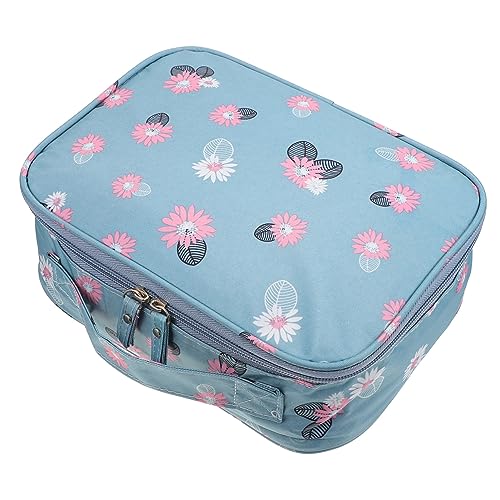 Beavorty 1stk Kulturbeutel Makeup Tasche Toilettenartikel Bausatz Klare Reise-kulturtasche Kosmetik Taschen Reisetasche Mit Großem Fassungsvermögen Make-up-Organizer Blue Polyester von Beavorty