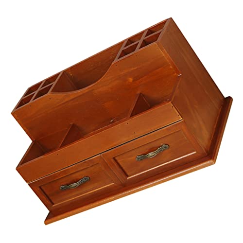 Beavorty Make-up-Organizer-schubladen Kosmetik-aufbewahrungsbox Im Vintage-Stil Schreibtisch-Organizer Aus Holz für Hautpflege- und Schönheitsprodukte Beavorty Make-up-Organizer-schubladen Kosmetik-aufbewahrungsbox Im Vintage-Stil Schreibtisch-Organizer Aus Holz für Hautpflege- und Schönheitsprodukte von Beavorty