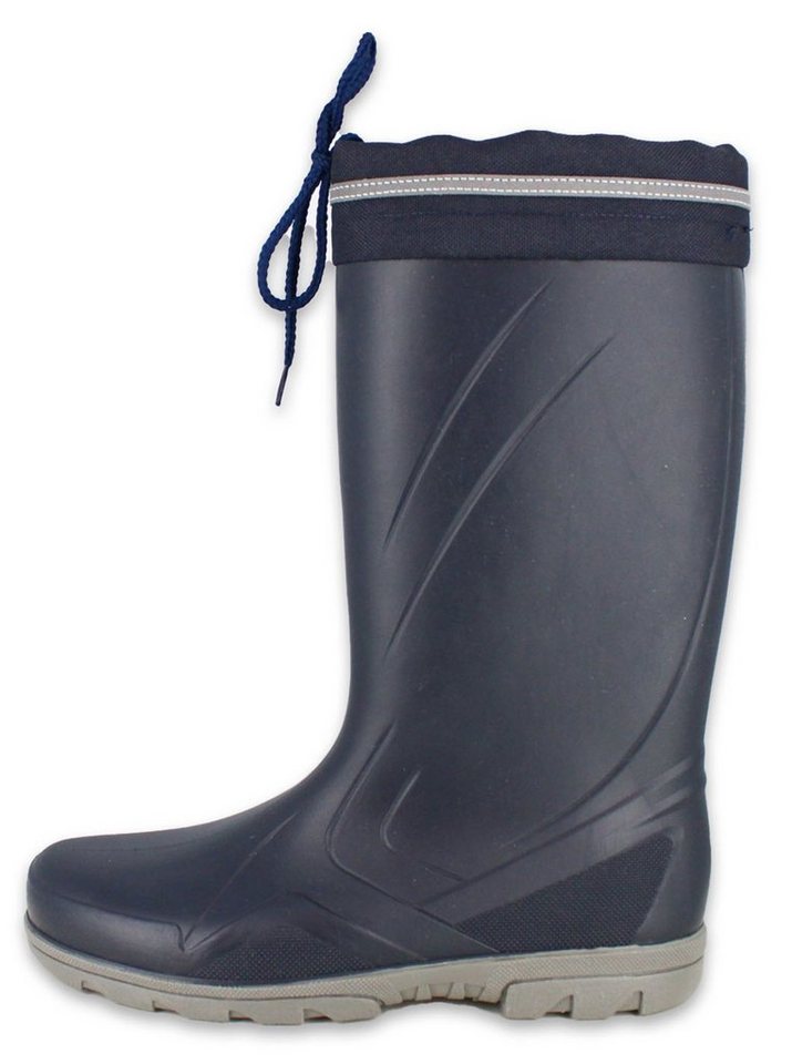 Beck Damen Regenstiefel Sailor Gummistiefel (klassischer Stiefel, für trockene, warme Füße) wasserdicht, robust, strapazierfähig, herausnehmbare Einlegesohle von Beck