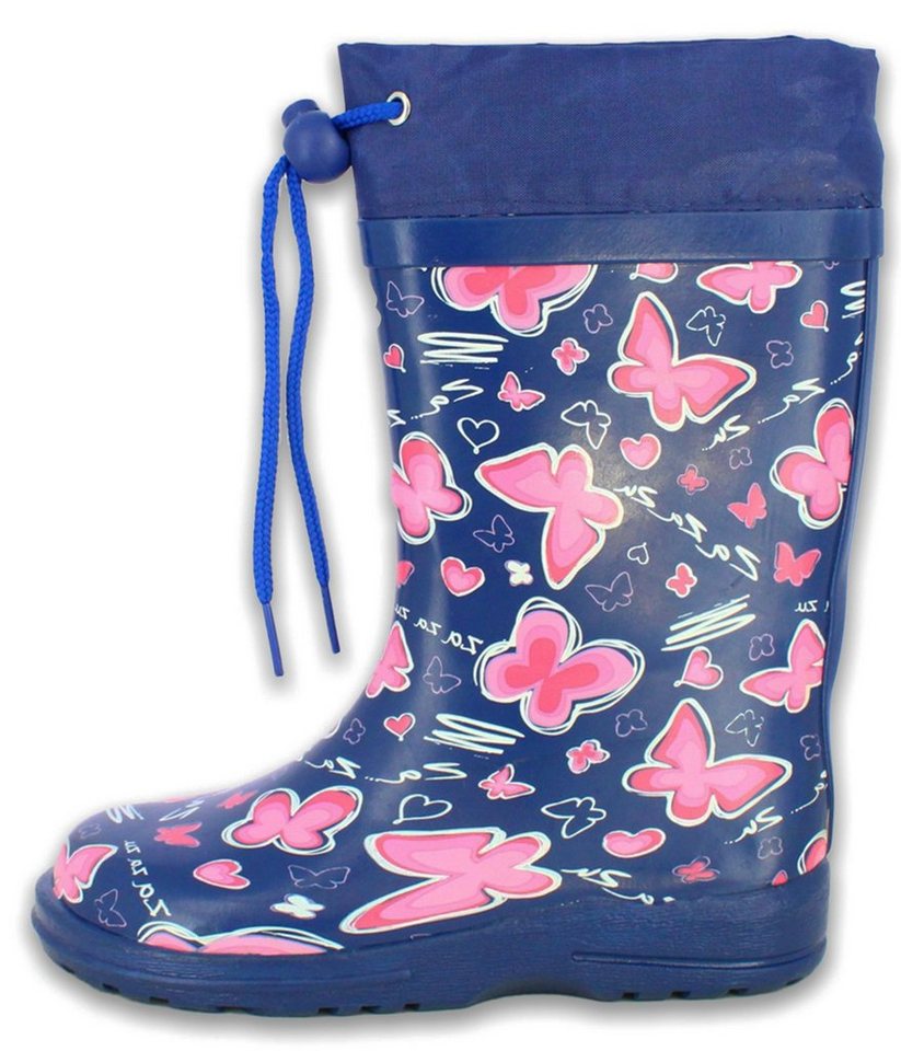 Beck Gummisitefel Blue Summer Gummistiefel (wasserdichter, schmaler Stiefel, für trockene Füße bei Regen und Matschwetter) herausnehmbare Einlegesohle, weicher flexibler Naturkautschuk Beck Gummisitefel Blue Summer Gummistiefel (wasserdichter, schmaler Stiefel, für trockene Füße bei Regen und Matschwetter) herausnehmbare Einlegesohle, weicher flexibler Naturkautschuk von Beck