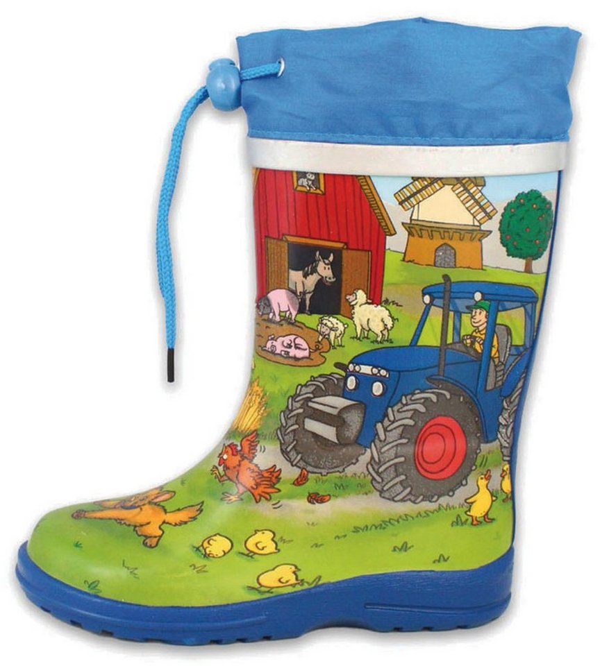 Beck Gummistiefel Bauernhof Gummistiefel (wasserdichter, schmaler Stiefel, für trockene Füße bei Regen und Matschwetter) herausnehmbare Innensohle, weicher flexibler Naturkautschuk Beck Gummistiefel Bauernhof Gummistiefel (wasserdichter, schmaler Stiefel, für trockene Füße bei Regen und Matschwetter) herausnehmbare Innensohle, weicher flexibler Naturkautschuk von Beck