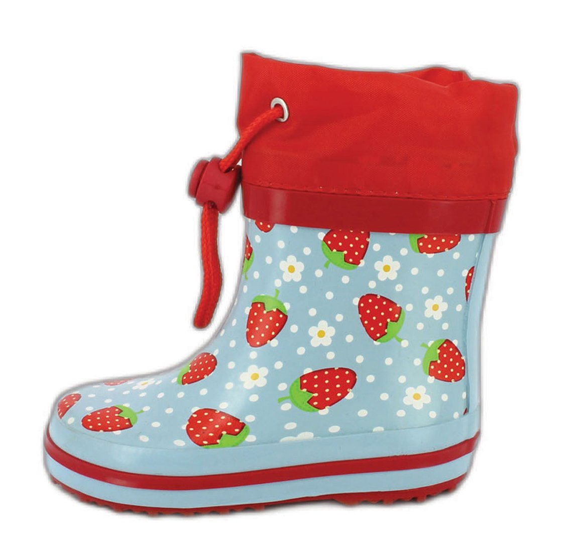 Beck Kleinkinder Gummistiefel Erdbeere Gummistiefel (wasserdicht, für trockene Füße bei Regen und Matschwetter) herausnehmbare Einlegesohle, flexible Laufsohle, Naturkautschuk Beck Kleinkinder Gummistiefel Erdbeere Gummistiefel (wasserdicht, für trockene Füße bei Regen und Matschwetter) herausnehmbare Einlegesohle, flexible Laufsohle, Naturkautschuk von Beck