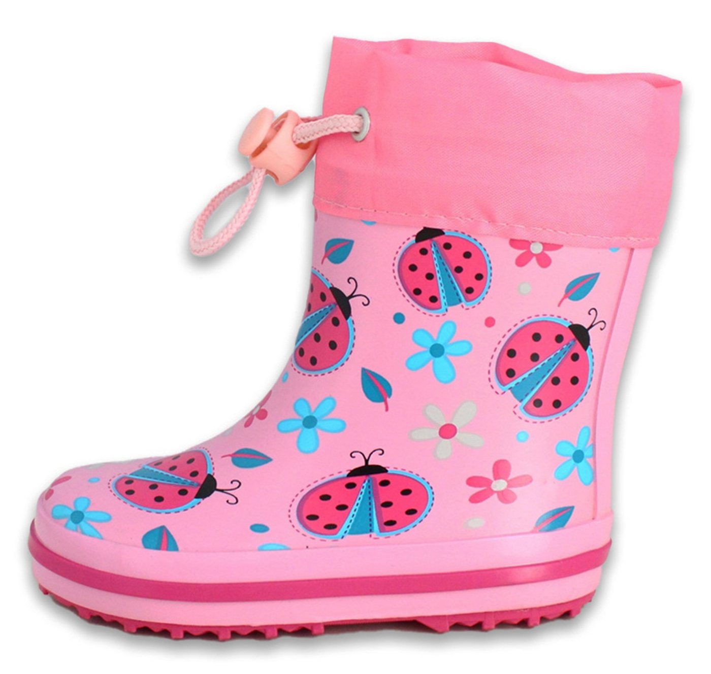 Beck Kleinkinder Gummistiefel Glückskäfer Gummistiefel (wasserdicht, für trockene Füße bei Regen und Matschwetter) herausnehmbare Einlegesohle, flexible Laufsohle, Naturkautschuk Beck Kleinkinder Gummistiefel Glückskäfer Gummistiefel (wasserdicht, für trockene Füße bei Regen und Matschwetter) herausnehmbare Einlegesohle, flexible Laufsohle, Naturkautschuk von Beck