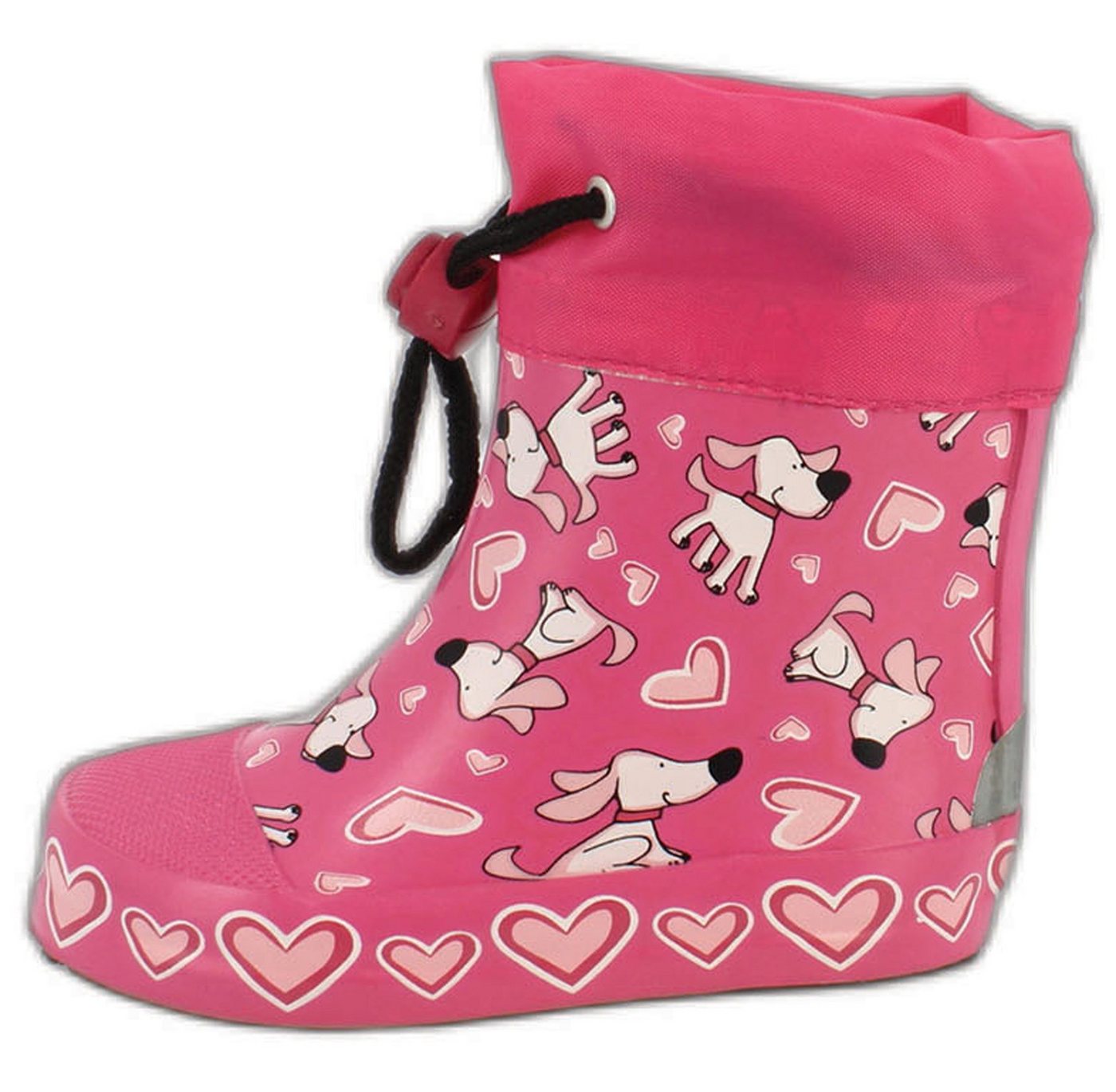 Beck Kleinkinder Gummistiefel Hunde Gummistiefel (lustige Hunde und Herzen, für trockene Füße bei Regen- und Matschwetter) wasserdicht, herausnehmbare Einlegesohle, aus Naturkautschuk Beck Kleinkinder Gummistiefel Hunde Gummistiefel (lustige Hunde und Herzen, für trockene Füße bei Regen- und Matschwetter) wasserdicht, herausnehmbare Einlegesohle, aus Naturkautschuk von Beck
