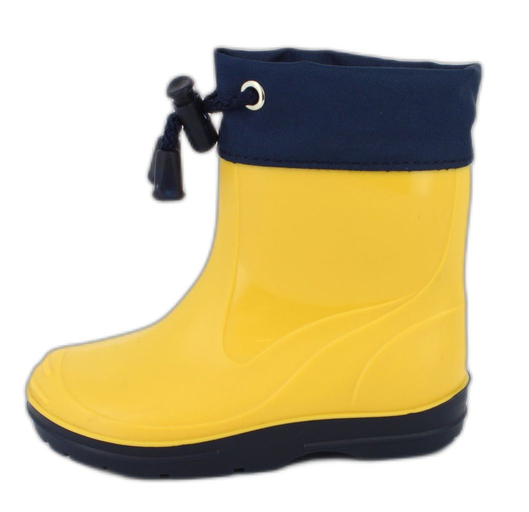 Beck Kleinkinder Regenstiefel Basic Gummistiefel (für Mädchen und Jungs, in vielen Farben und Größen erhältlich) Schmale Passform, Kurzschaft für sicheres Gehen, wasserdicht von Beck