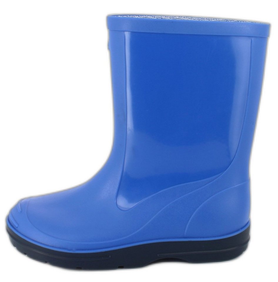 Beck Regenstiefel Basic, robuster wasserdichter Gummistiefel (für Mädchen und Jungen, in vielen Farben und Größen verfügbar) schmaler Schlupf-Stiefel, herausnehmbare Innensohle von Beck