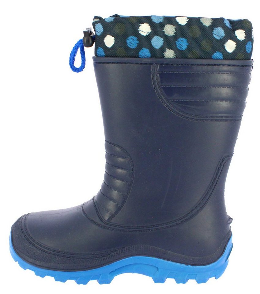 Beck Regenstiefel Nexo mit Warmfutter, Gummistiefel (für Mädchen und Jungen, für warme Füße bei Nässe und Kälte) wasserdicht, sehr kuscheliges Warmfutter von Beck