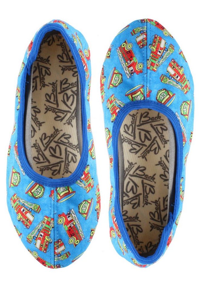Beck Schläppchen Fire Gymnastikschuh (robustes Obermaterial aus Baumwolle) Handgenäht in Deutschland Beck Schläppchen Fire Gymnastikschuh (robustes Obermaterial aus Baumwolle) Handgenäht in Deutschland von Beck