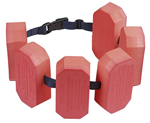 BECO Beco 9663-999 Schwimmhilfe Jugend Schwimmgürtel, Rot, 6-Block für 30-60kg Körpergewicht von Beco Baby Carrier