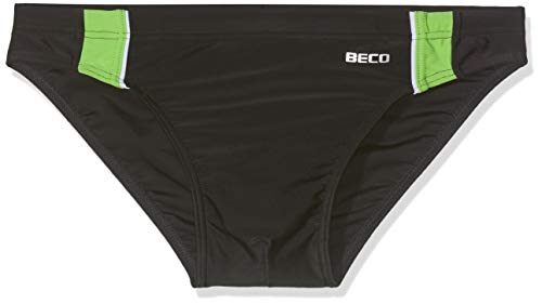 BECO Beermann GmbH & Co. KG Jungen Badehose, schwarz/Kiwi, 140 von Beco Baby Carrier