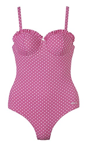 Beco Damen Badeanzug-Rock-a-Bella Swim Chic, Pink/Weiß, 38 von Beco Baby Carrier