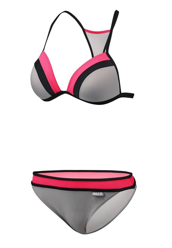Beco Beermann Triangel-Bikini-Top BEactive Sweetheart (2-St), in modernem Colourblock-Design von Beco Beermann