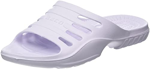 BECO Bade - Pantoletten / Badeschuhe für Damen weiss 36 von Beco