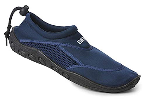 BECO Badeschuhe / Surfschuhe für Damen und Herren marine 36 von Beco