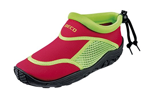 BECO Badeschuhe / Surfschuhe für Kinder rot/grün 28 BECO Badeschuhe / Surfschuhe für Kinder rot/grün 28 von Beco