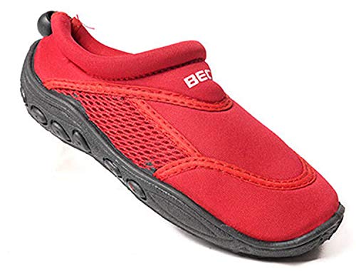 BECO Badeschuhe / Surfschuhe für Kinder rot 21 von Beco