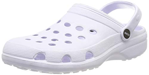 Beco Damen Clogs Leichte Badeschuhe Wohlfühlpantoletten – rutschfest perfekt für Garten, Strand, Freizeit Beco Damen Clogs Leichte Badeschuhe Wohlfühlpantoletten – rutschfest perfekt für Garten, Strand, Freizeit von Beco