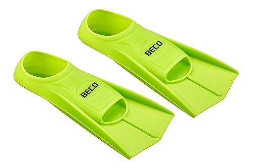 BECO Silikon Kurzflossen Schwimmflossen blau / grün Größen 27/29 - 45/47(27-29,Grün) von Beco Baby Carrier