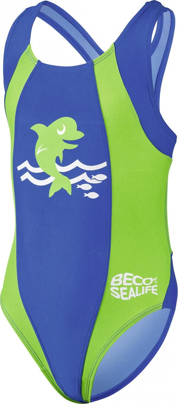 Beco, Mädchen, Badeanzug, Schwimmanzug Mädchen, Blau, (104) von Beco