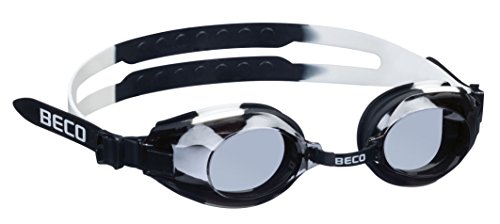 Beco BECO Unisex – Erwachsene Arica Profischwimmbrille, schwarz/weiß, One Size Beco BECO Unisex – Erwachsene Arica Profischwimmbrille, schwarz/weiß, One Size von Beco