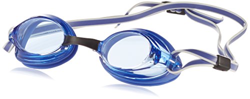 Beco BECO Unisex – Erwachsene Boston Wettkampfbrille, blau/weiß, One Size Beco BECO Unisex – Erwachsene Boston Wettkampfbrille, blau/weiß, One Size von Beco
