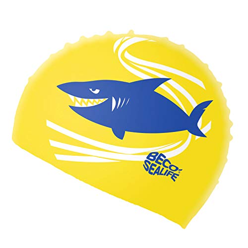 Beco Beermann GmbH & Co. KG Mädchen Sealife Silikonhaube Haube, gelb, One Size Beco Beermann GmbH & Co. KG Mädchen Sealife Silikonhaube Haube, gelb, One Size von Beco
