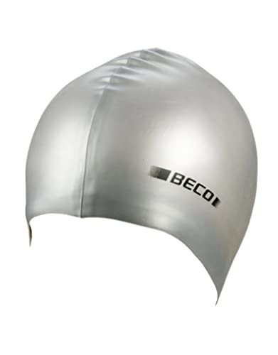 BECO Beermann GmbH & Co. KG Silikonhaube Metallic Kappe, Silber/Grau, One Size von Beco Baby Carrier