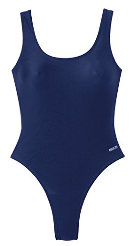 Beco Damen Basic Schwimmanzug, Marine, Gr. 2XL von Beco