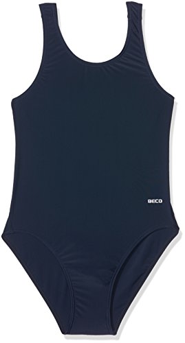 Beco Damen Basic Schwimmanzug, Marine, Gr. 3XL von Beco