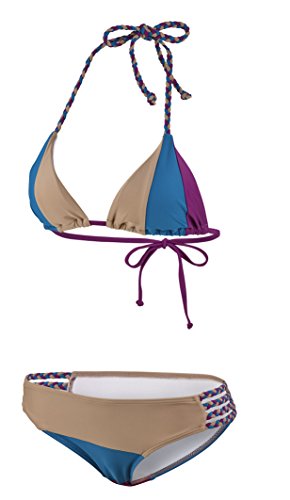 Beco Damen Bikini, C-Cup Summer of Love, Petrol, 44, 36421 Beco Damen Bikini, C-Cup Summer of Love, Petrol, 44, 36421 von Beco
