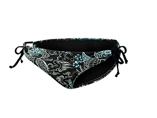 Beco Damen Badehose Mix It Höschen Badehose Bikini Hose Slip Kurz Damen und Mädchen zum Binden für Strand, Meer und Schwimmbad, schwarz/bunt, 38, 5621 Beco Damen Badehose Mix It Höschen Badehose Bikini Hose Slip Kurz Damen und Mädchen zum Binden für Strand, Meer und Schwimmbad, schwarz/bunt, 38, 5621 von Beco