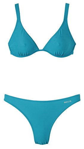 Beco Damen Bügel Bikini B-Cup, Petrol, 42, 0/81030 Beco Damen Bügel Bikini B-Cup, Petrol, 42, 0/81030 von Beco