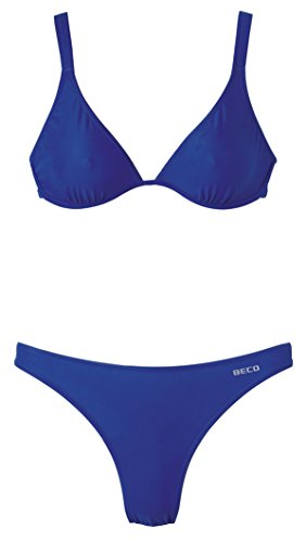 Beco Damen Bügel Bikini B-Cup, blau, 40, 0/81030 Beco Damen Bügel Bikini B-Cup, blau, 40, 0/81030 von Beco