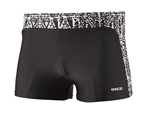 BECO Beermann Herren BECO Badehose Aqua, weiß/Schwarz, 4 von Beco Baby Carrier