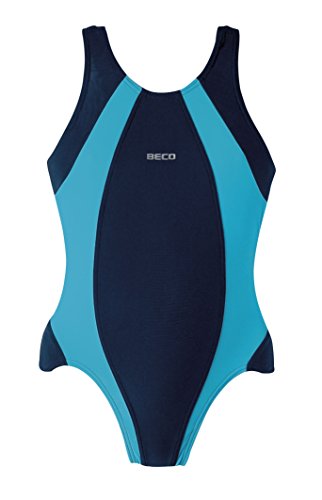 Beco Kinder Badeanzug-Basics, Marine/Türkis, 164 Beco Kinder Badeanzug-Basics, Marine/Türkis, 164 von Beco Baby Carrier