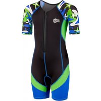 Beco Shorty Schwimmanzug Kinder 68 - blau/grün 80 von Beco