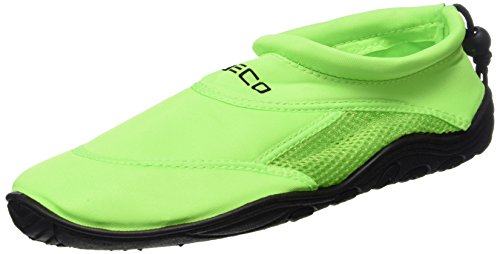 BECO Badeschuhe-9217 Surf und Badeschuhe, grün, 45 von Beco