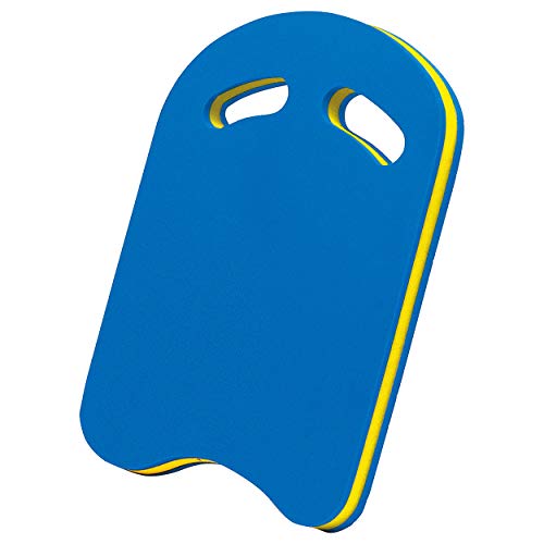 BecoTecno Pro Schwimmhilfe Board Kick- Blau/Gelb von Beco