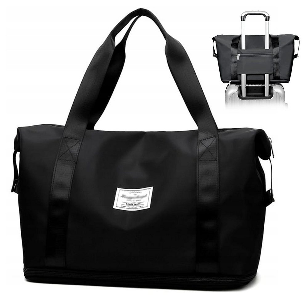 Bedee Reisetasche Sporttasche Reisetasche Damen Sporttasche (Faltbare Reisetasche mit großer Kapazität, 1-tlg., mit Reißverschlus), für Handgepäck Tasche Weekender Bag Schwimmtasche Travel Bag von Bedee