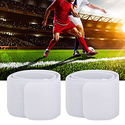 Verschleißfester Schienbeinschutz für Fußball-Sportgurt (Weiß) von Bediffer