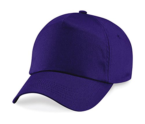 Beechfield B010.PUR 5-Panel Mütze, Schwarz Einheitsgröße Beechfield B010.PUR 5-Panel Mütze, Schwarz Einheitsgröße von Beechfield